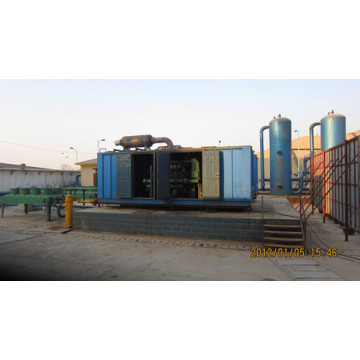 Industrieller Generator-Soems Mannhein-Erdgasgenerator-Satz Lvhuan 800kw für die Energie-elektrisches Haus, das wassergekühltes erzeugt